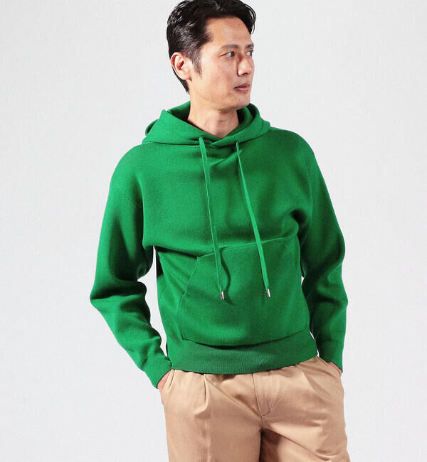 CABaN「CABaN コットンカシミヤ パーカ」|ニット・セーター|