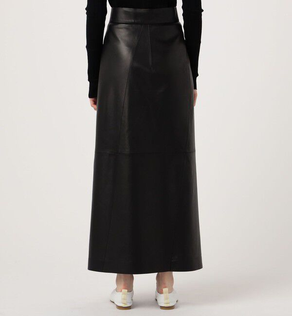 BACCA「ソフトシープレザータイトロングスカート」|スカート|