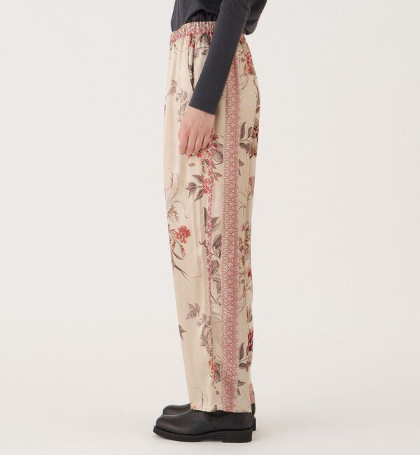 GALERIE VIE「レーヨンサテンプリント パジャマパンツ」|その他|