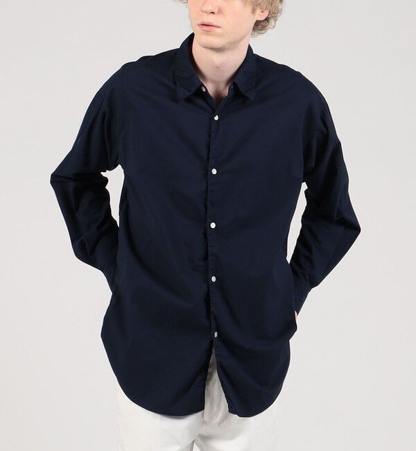 TOMORROWLAND MENS「コットンオックスフォード レギュラーカラーシャツ」|シャツ・ブラウス|