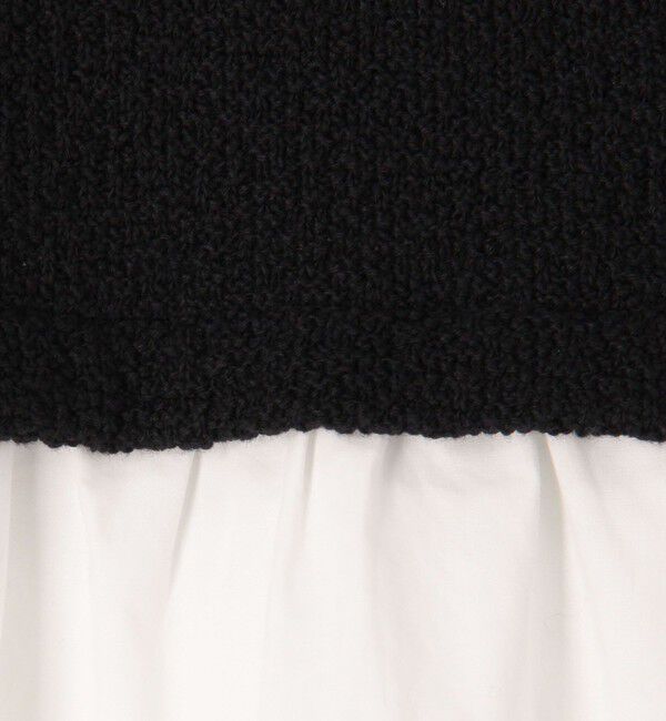 Ballsey「バルキーヤーンジャージーコンビ ティアードプルオーバー」|Tシャツ・カットソー|