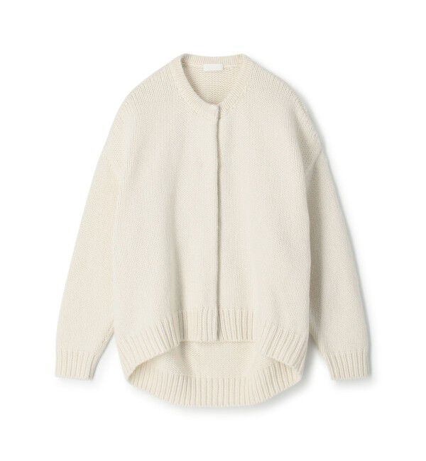 Ballsey「Cashmere Collection ビッグカーディガン」|カーディガン|11 ホワイト