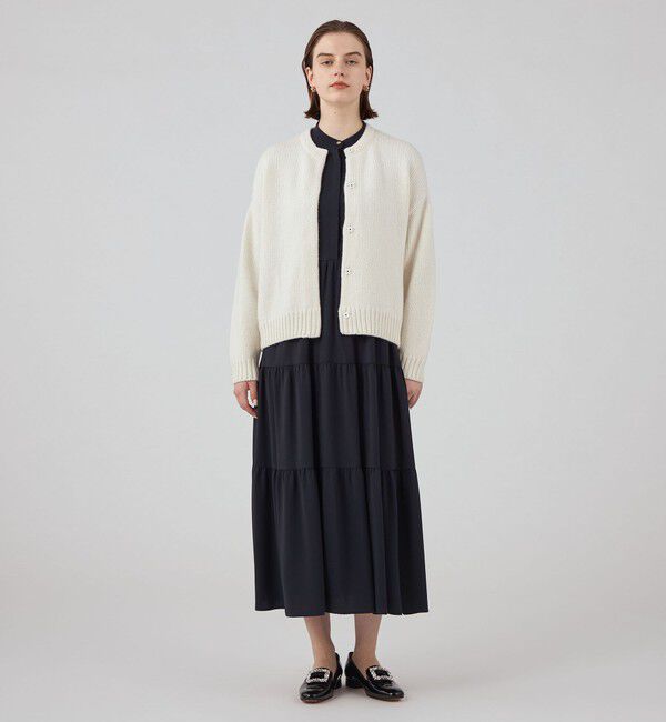 Ballsey「Cashmere Collection ビッグカーディガン」|カーディガン|