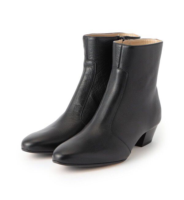 TOMORROWLAND GOODS「JAMIE HALLER THE BEATNIK ショートブーツ」|ショートブーツ|19 ブラック