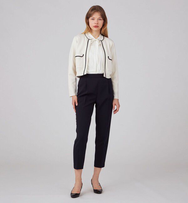 Ballsey「ミラノリブ クルーネックカーディガン」|カーディガン|