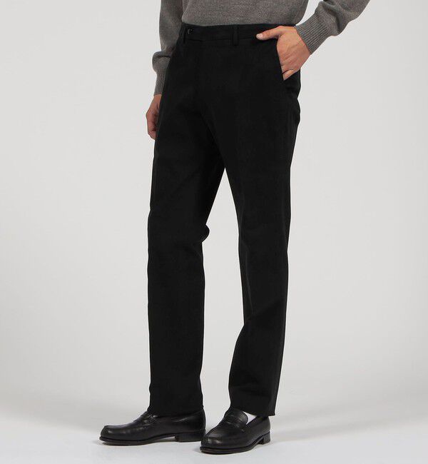 TOMORROWLAND MENS「ストレッチチノ イージースラックス」|チノ|