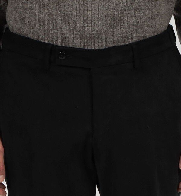 TOMORROWLAND MENS「ストレッチチノ イージースラックス」|チノ|