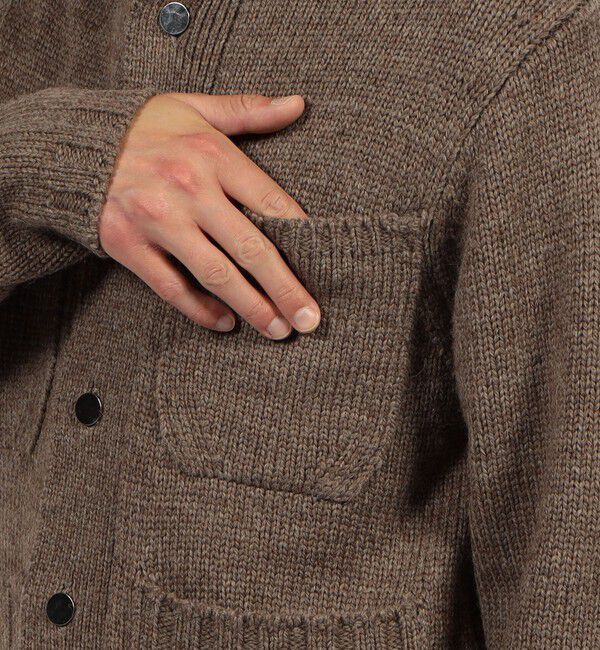 TOMORROWLAND MENS「TOMORROWLAND tricot ハイランドウール ニットブルゾン」|ニット・セーター|