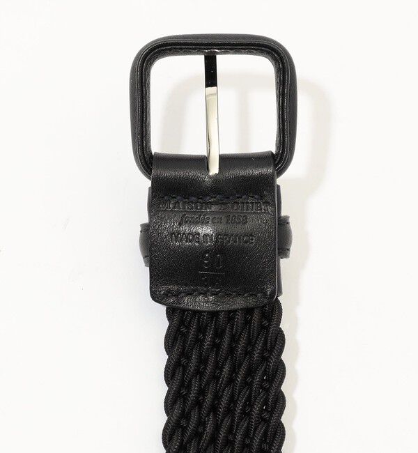 TOMORROWLAND GOODS「Maison Boinet 革巻き メッシュベルト」|ベルト|