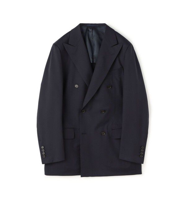 TOMORROWLAND MENS「ウールツイル ダブルブレステッド6Bジャケット HORIZON TWILL E.Zegna」|テーラードジャケット|68 ネイビー系