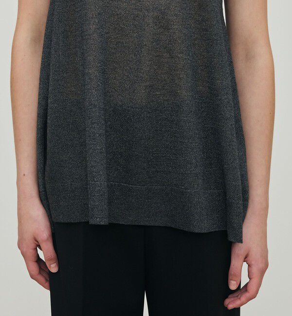 DES PRES「レーヨンポリエステルシアーニット フレアプルオーバー」|ニット・セーター|