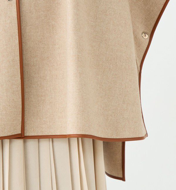 TOMORROWLAND BUYING WEAR「【別注】MACKINTOSH SANQUHAR EX ケープコート」|ノーカラーコート|