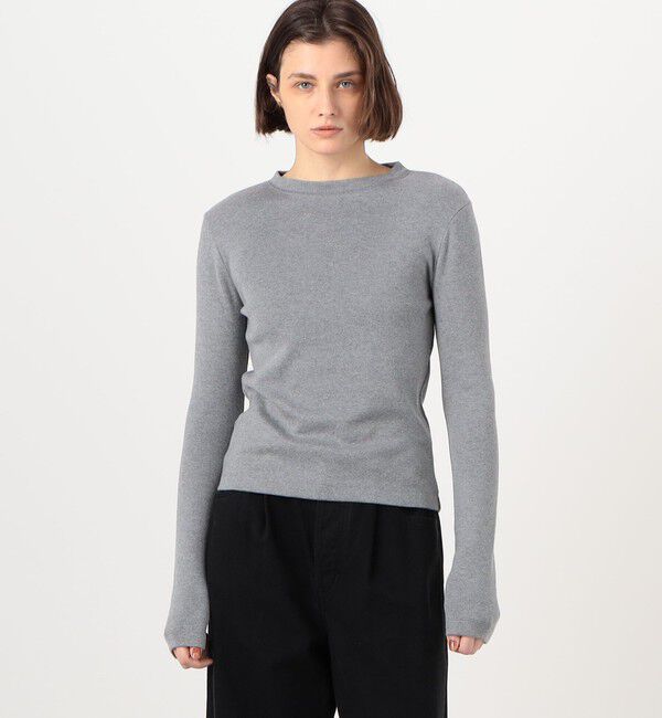 Edition「コットンモダールフライス  ロングスリーブトップス」|Tシャツ・カットソー|