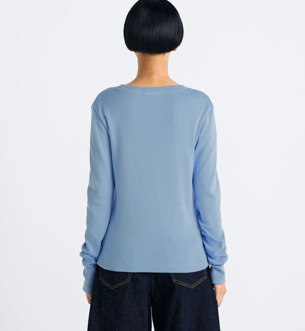 Edition「コットンモダールフライス  ロングスリーブトップス」|Tシャツ・カットソー|