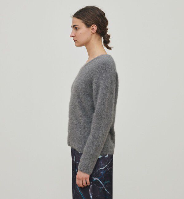 DES PRES「フォックスカシミヤ Vネックプルオーバー」|ニット・セーター|