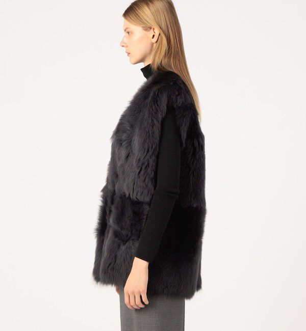 TOMORROWLAND BUYING WEAR「CINQUANTA FUR ジレ」|ダウンベスト・ベスト|