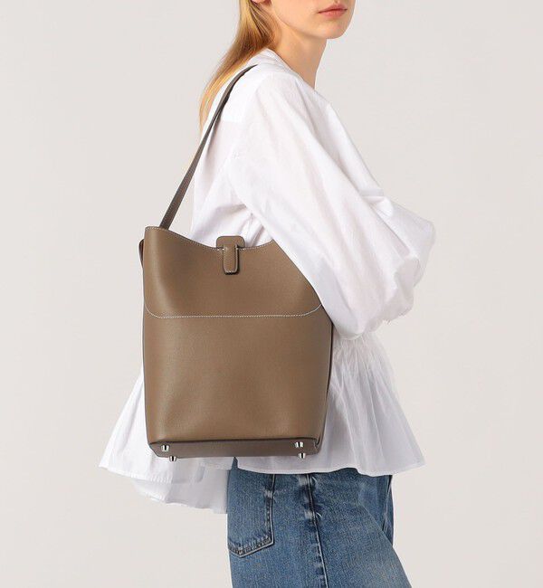 TOMORROWLAND GOODS「ADVENE SHOULDER BUCKET バッグ」|ショルダー・メッセンジャー|