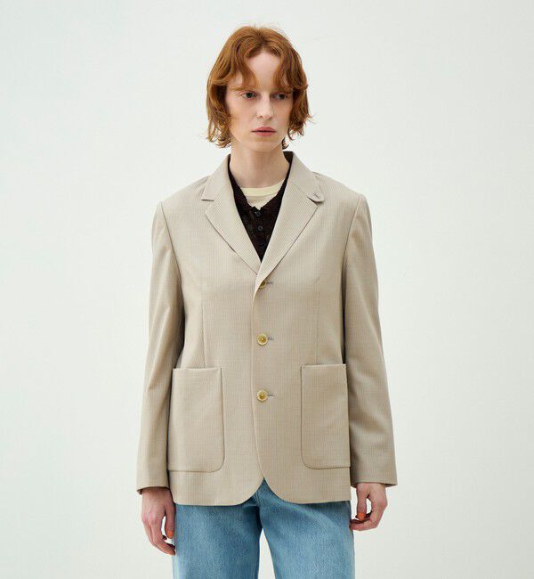 MACPHEE「ウールカームスキン テーラードジャケット」|テーラードジャケット|