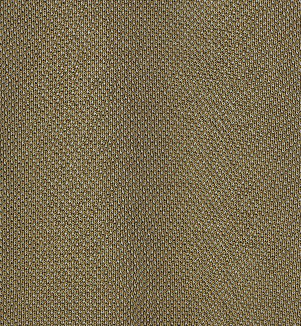 BACCA「ダブルカラーピケ ミニポロカラーハーフスリーブ」|ポロシャツ|