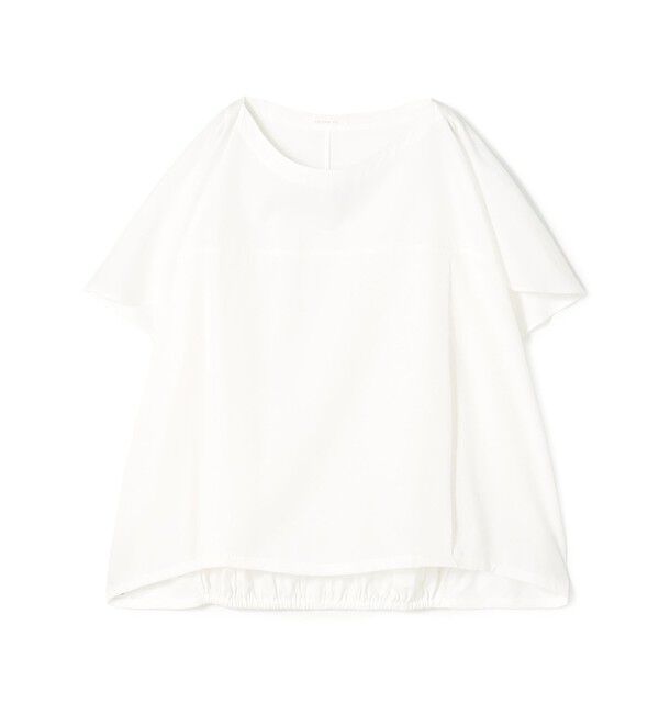 GALERIE VIE「【WEB先行予約】コットン シェルワイドプルオーバー」|シャツ・ブラウス|11 ホワイト