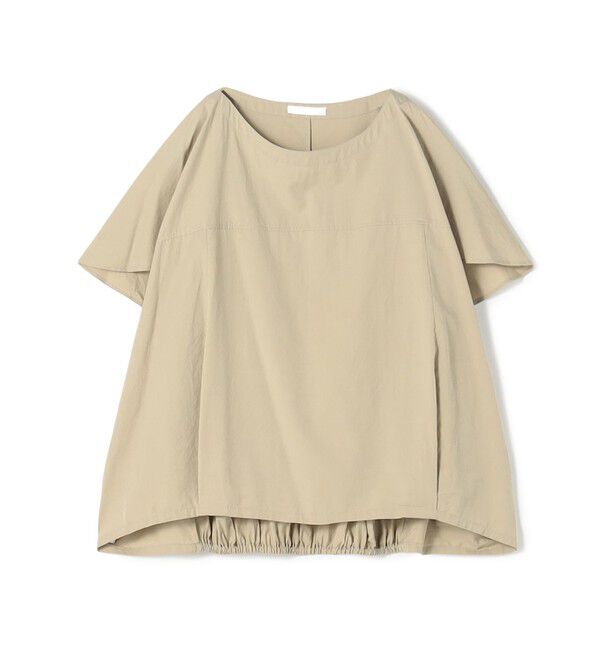 GALERIE VIE「【WEB先行予約】コットン シェルワイドプルオーバー」|シャツ・ブラウス|53 カーキ