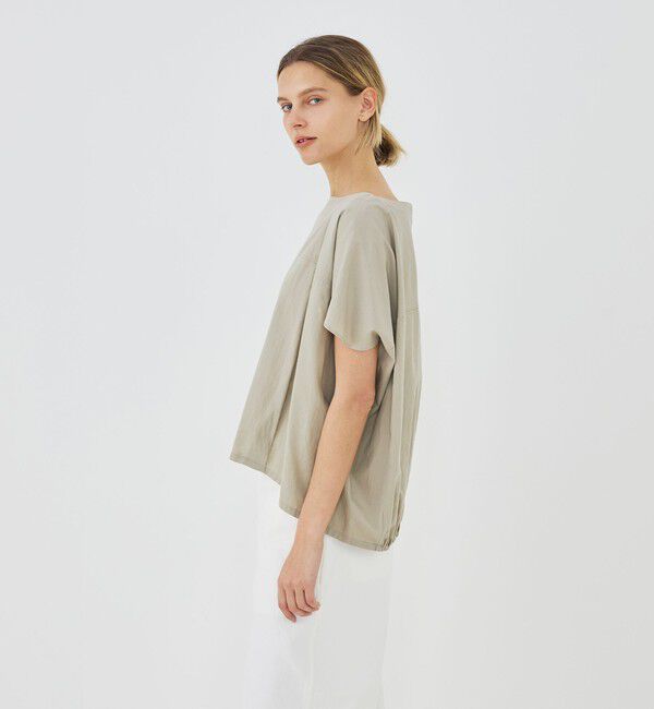 GALERIE VIE「【WEB先行予約】コットン シェルワイドプルオーバー」|シャツ・ブラウス|