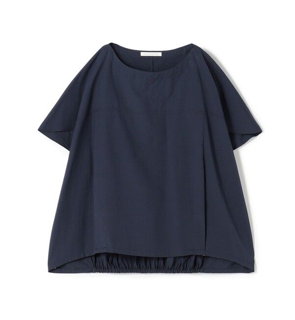 GALERIE VIE「【WEB先行予約】コットン シェルワイドプルオーバー」|シャツ・ブラウス|69 ネイビー