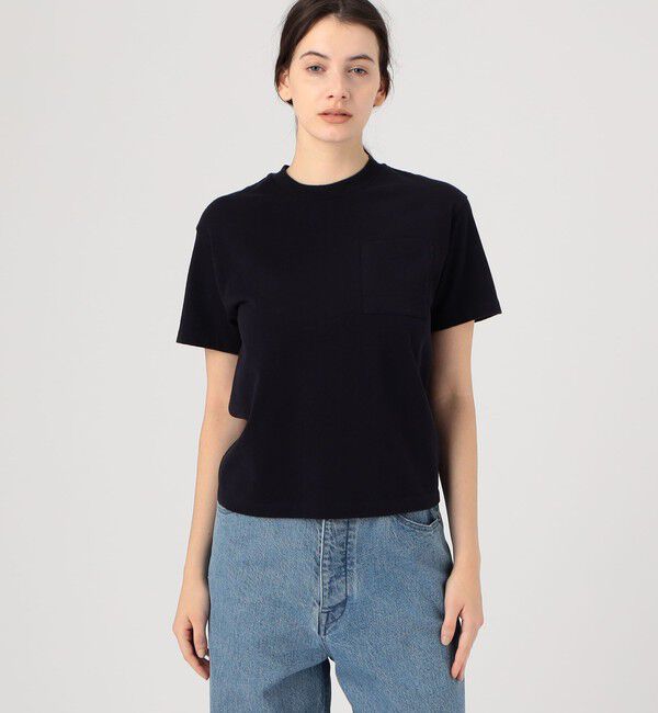 GALERIE VIE「コットン吊り天竺 ハーフスリーブプルオーバー」|Tシャツ・カットソー|