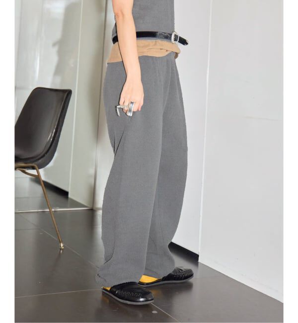  「ASHER AGNES BOUCLE SWEATPANT L406-J131：パンツ」|その他|