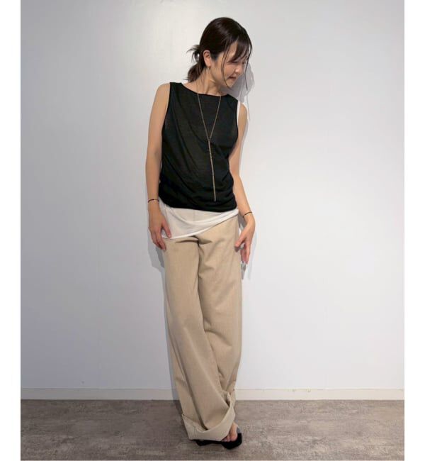 Plage「《博多店・WEB限定》sheer タンク」|タンクトップ|