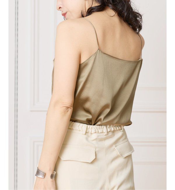IENA LA BOUCLE「IENA LA BOUCLE ウォッシャブルシルクMIXキャミソール」|キャミソール|
