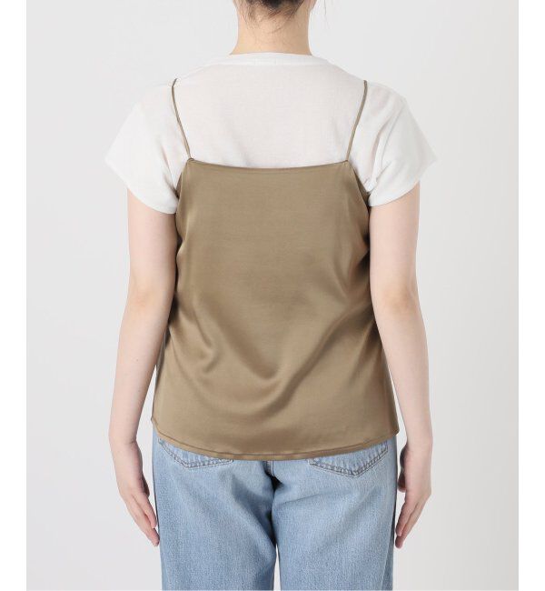 IENA LA BOUCLE「IENA LA BOUCLE ウォッシャブルシルクMIXキャミソール」|キャミソール|