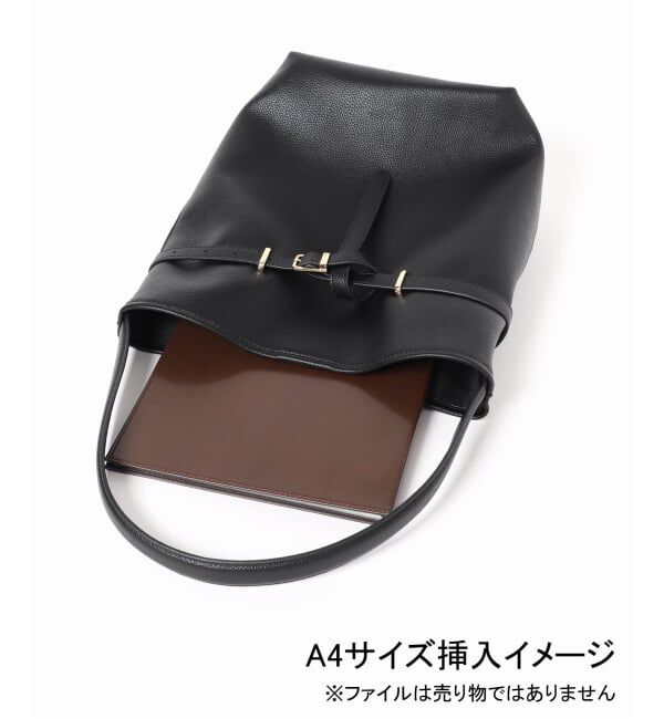 SLOBE IENA「SLOBE ベルトスクエアトートバッグ」|ショルダー・メッセンジャー|