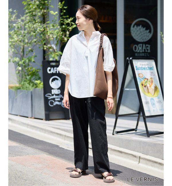 SLOBE IENA「《WEB限定/追加》LE VERNIS パラコードハンドルメッシュバック 235-211505」|ショルダー・メッセンジャー|