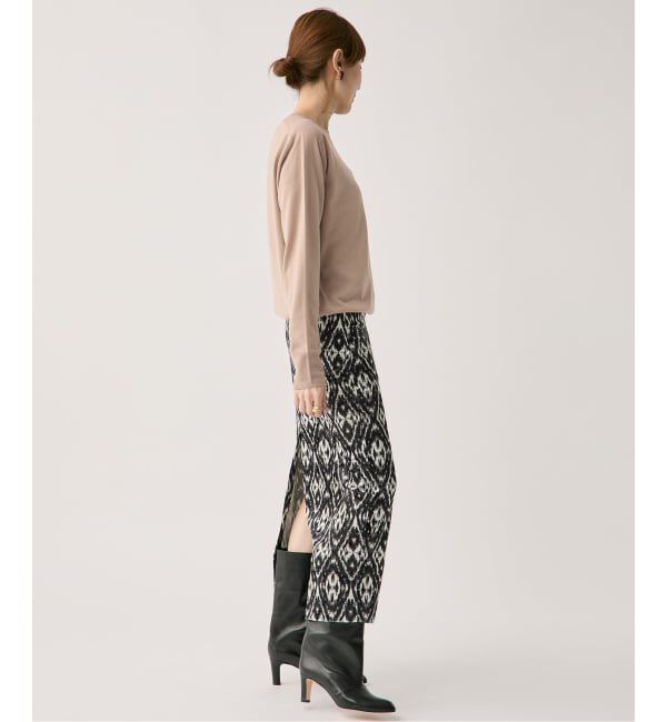 VERMEIL par iena「GLOW wool crew knit」|ニット・セーター|