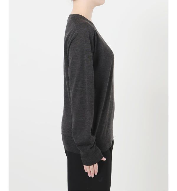 VERMEIL par iena「GLOW wool crew knit」|ニット・セーター|