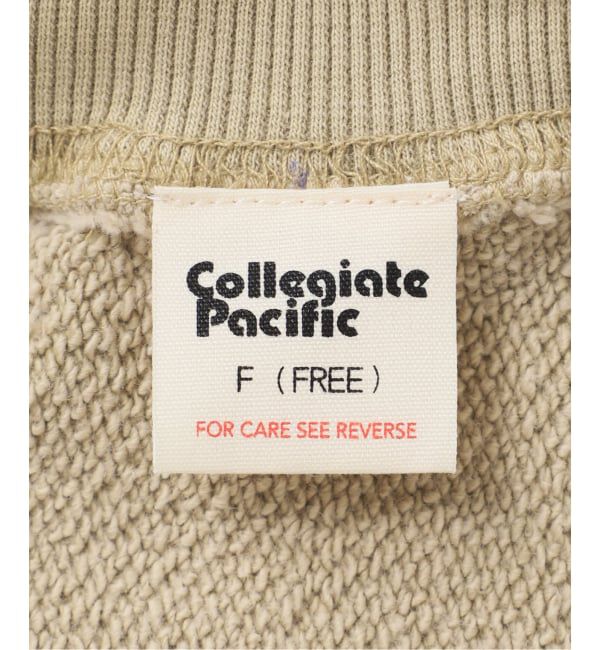 SLOBE IENA「《追加》Collegiate Pacific SLOBE別注 ダメージスウェット」|スウェット・ジャージ|