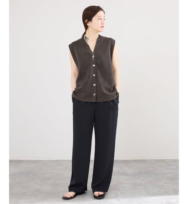 IENA「《セットアップ対応/予約》ダンボールストーンベスト」|ベスト・ジレ|