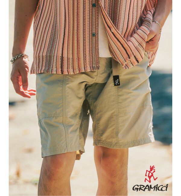 417 EDIFICE「GRAMICCI グラミチ 417別注 ナイロンギアショーツ GMP5-S2038」|その他|ベージュ