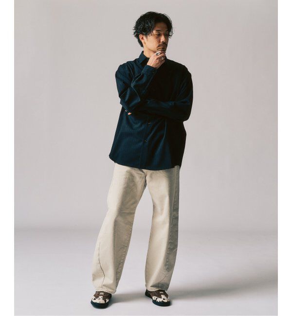 417 EDIFICE「LE JAPON Akita レギュラーウールシャツ」|シャツ・ブラウス|