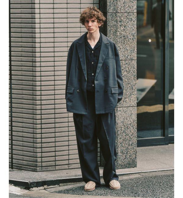 417 EDIFICE「【EVALET / エバレット】メッシュ Wワイドセットアップ」|スーツ|