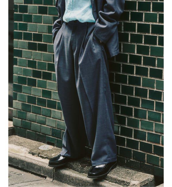 417 EDIFICE「【EVALET / エバレット】メッシュ Wワイドセットアップ」|スーツ|