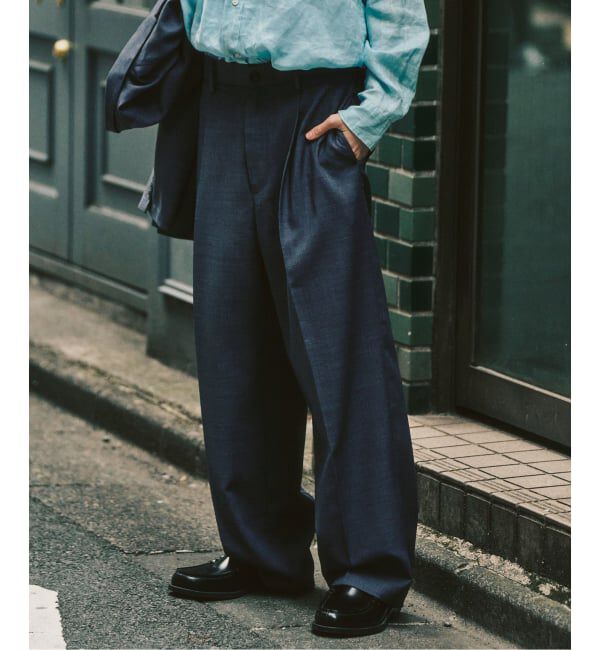 417 EDIFICE「【EVALET / エバレット】メッシュ Wワイドセットアップ」|スーツ|