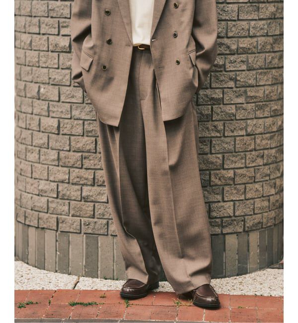 417 EDIFICE「【EVALET / エバレット】メッシュ Wワイドセットアップ」|スーツ|