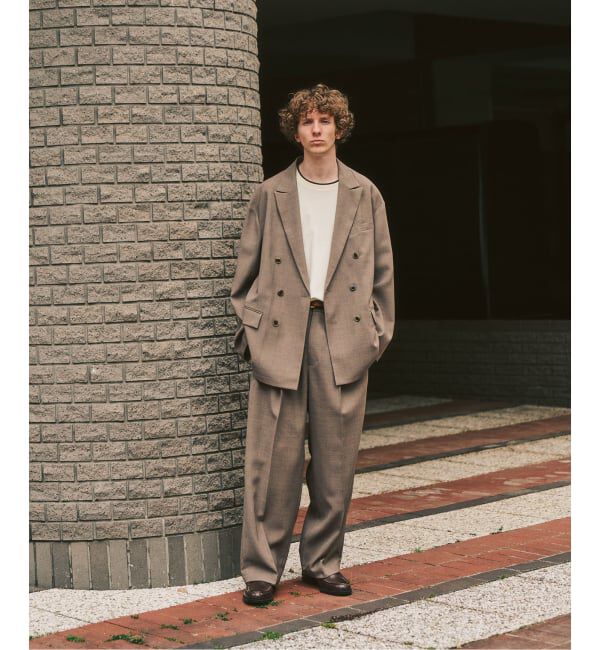 417 EDIFICE「【EVALET / エバレット】メッシュ Wワイドセットアップ」|スーツ|