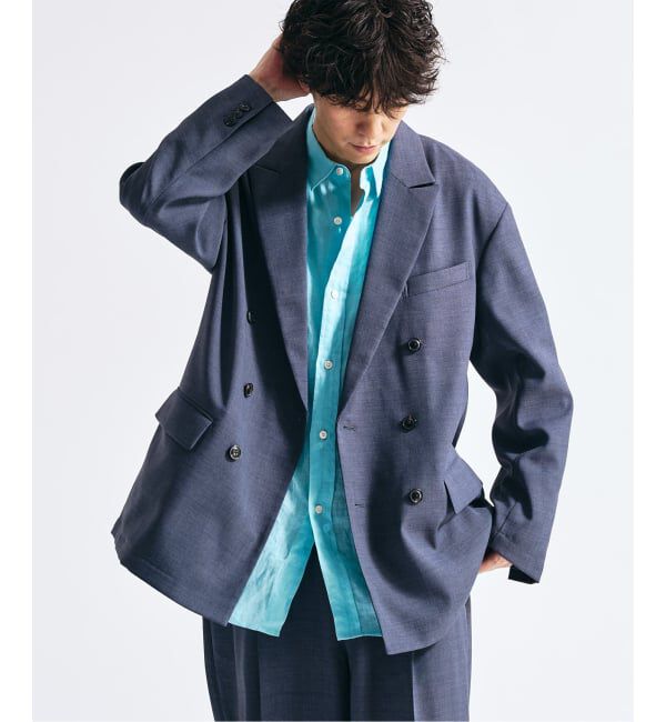 417 EDIFICE「【EVALET / エバレット】メッシュ Wワイドセットアップ」|スーツ|