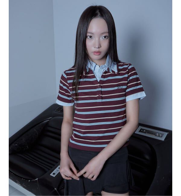 PULP「《予約》【Geek Office / ギークオフィス】PREPPY REWORK TOPS」|ポロシャツ|