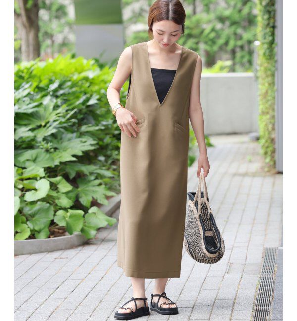 JOURNAL STANDARD relume「ウォッシャブルダブルクロスジャンパースカート」|ワンピース|