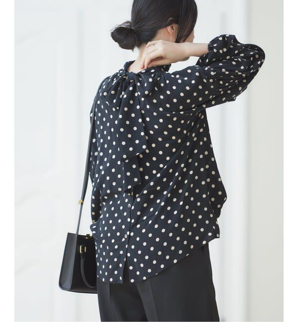 journal standard L'essage「《追加》IDEVEAUX＊IPEKERボウタイブラウス」|シャツ・ブラウス|