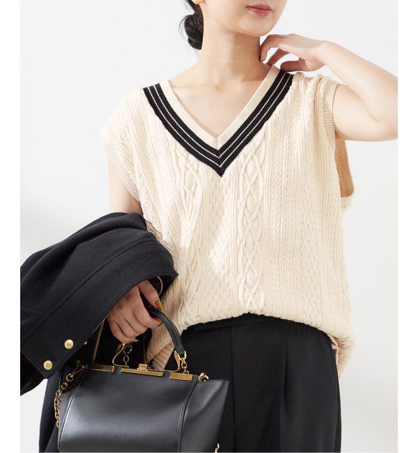 journal standard L'essage「《追加》《別注》【ILL ONE EIGHTY/イル ワンエイティ】TIDEN VEST：ベスト」|ベスト・ジレ|